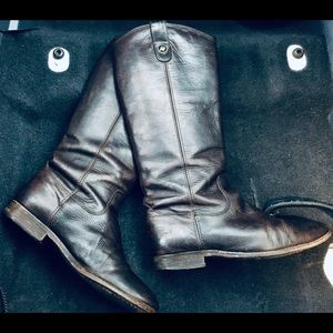 Frye Melissa button boots
